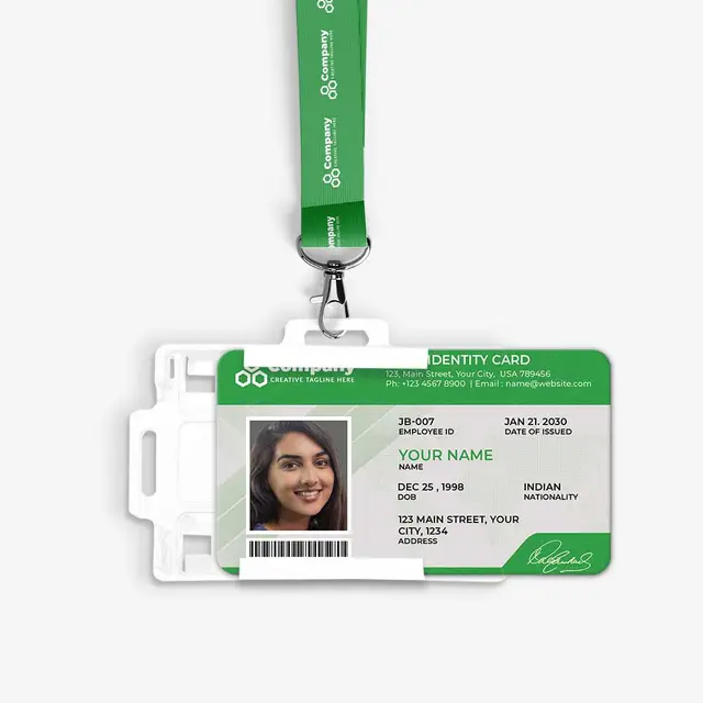 Id-cards-and-lanyards Cotton Lanyard