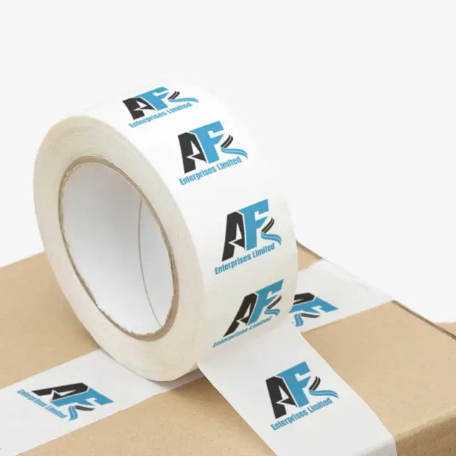Brown Printed Tape