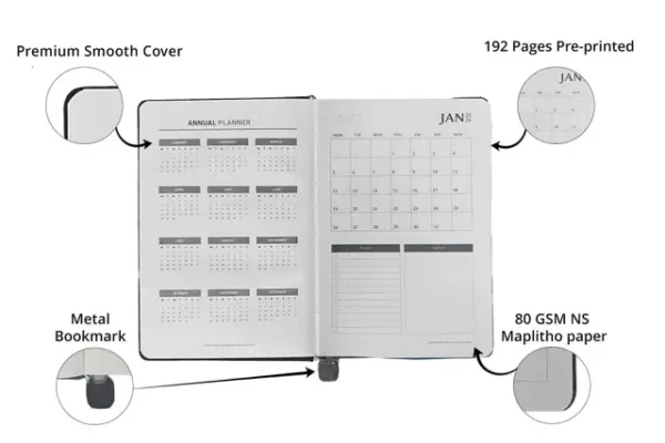 Dual Tone Caramel Diary