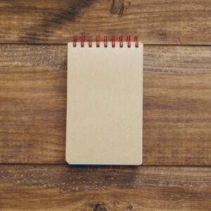 Retro Tan Case-bound Diary
