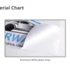 White Vinyl Decals