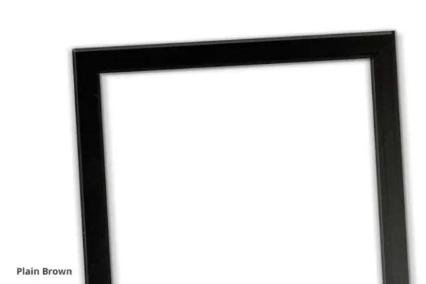 BF C A4 Plain Brown Framed Certificates