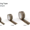 Brown Printed Tape