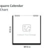 Big Square Desktop Calendar
