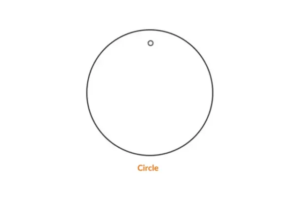 CK C Circle Keychain