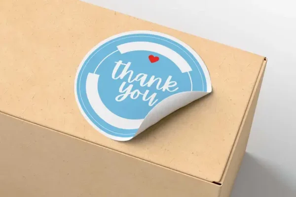 CO A Custom Opaque Stickers