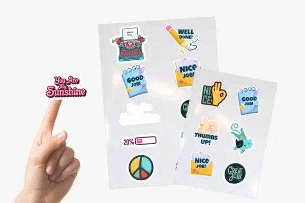 Custom Printed Sheet Stickers