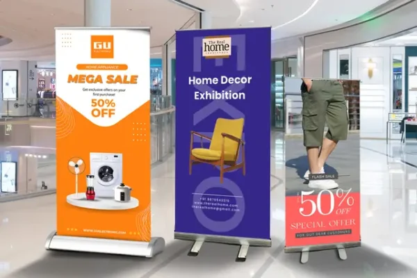Custom Roll Up Standees
