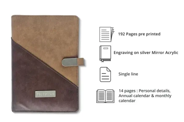 Dual Tone Caramel Organizer