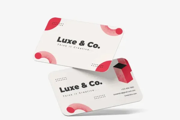 DC A Rounded Corner Business Card