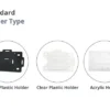ID Card Holder (Clear or Black)
