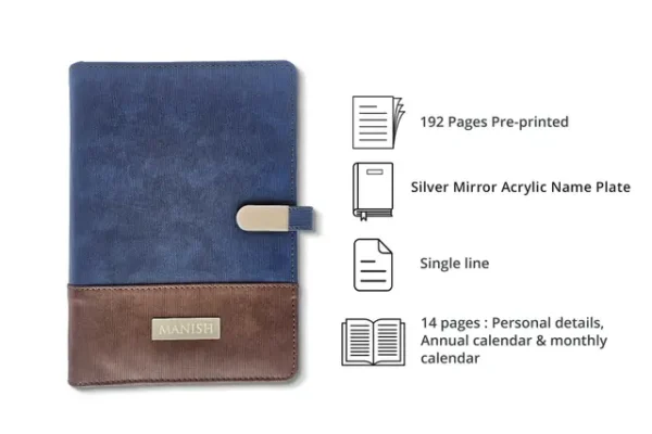 Dual Tone Tan Patch Organizer