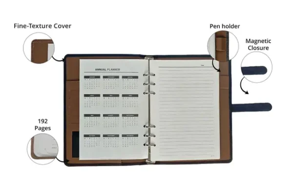 Dual Tone Tan Patch Organizer