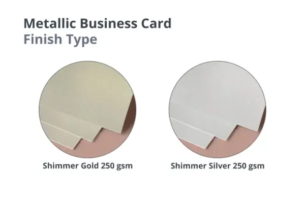 EM C Metallic Business Card