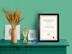 FC A Framed Certificates