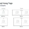 Folded Hang Tags