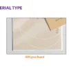 FM C Flat Menu Cards