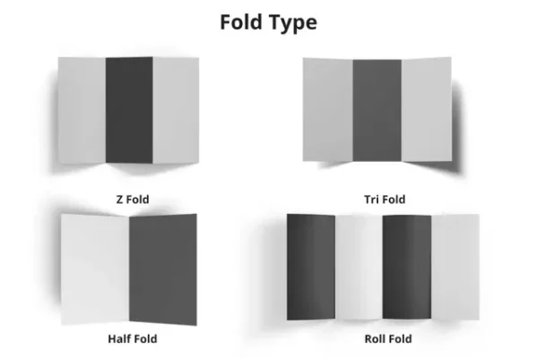 FM D Folded Menu Cards
