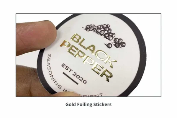 GF C Gold Foiling Stickers