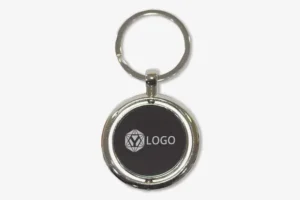 Glimmer Metal Keychain