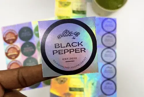 Holographic Stickers