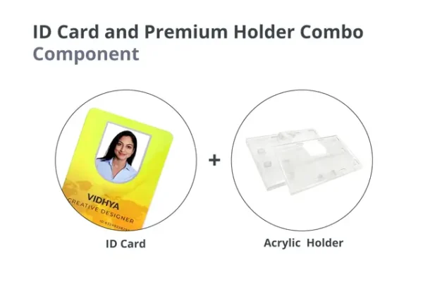 IC E ID Card and Premium Holder Combo