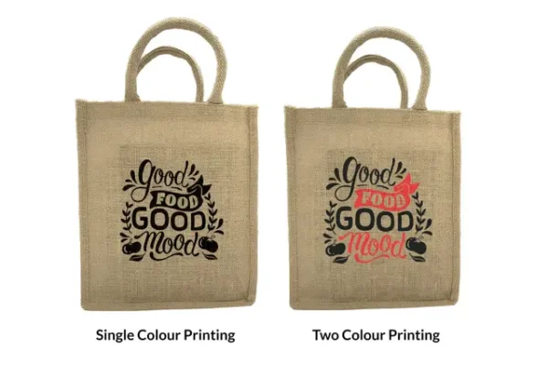 JB B Custom Printed Jute Bags