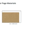 Kraft Cover Notebooks