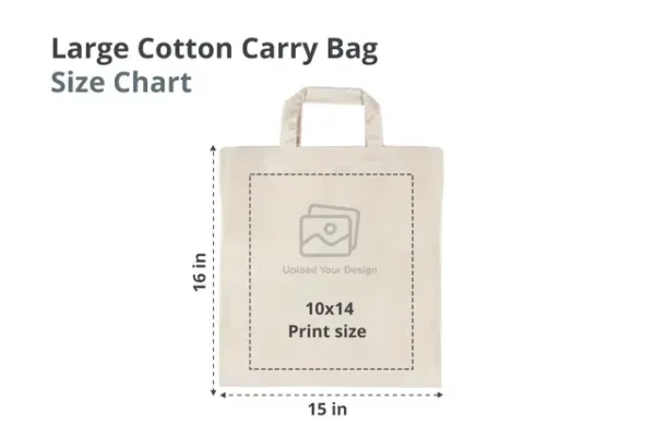 LC A Large Cotton Carry Bag