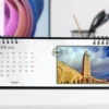 Long Desktop Calendar