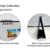 Long Desktop Calendar