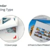 Long Desktop Calendar