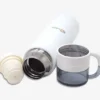 Lanky Hot & Cold Sipper - White