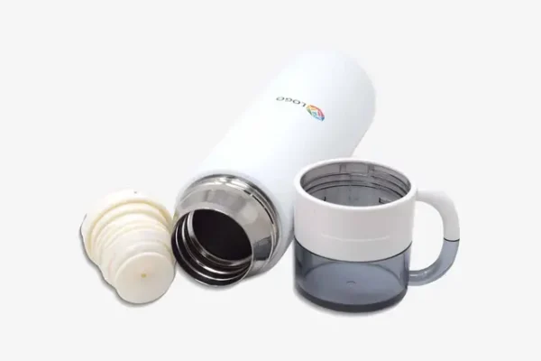 Lanky Hot & Cold Sipper - White