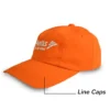 LS B Embroidery Line Stitching Caps