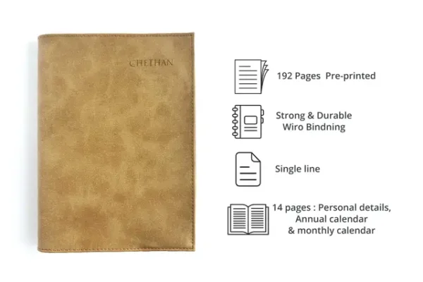 Luxe Caramel Wiro Diary