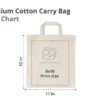 MC A Medium Cotton Carry Bag