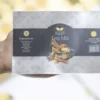 Metallic Silver Paper Labels