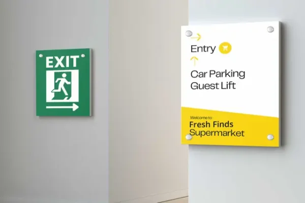 Wall Mount Signs