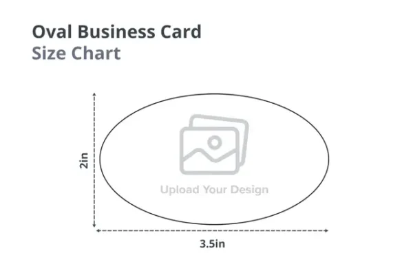 OV B Oval Business Card