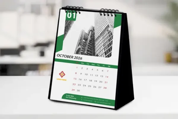 PC A A5 Desktop Calendar (Portrait)