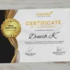 Premium Finish Certificates