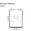 PC B A5 Desktop Calendar (Portrait)