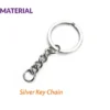 PK D Alphabet with Name Keychain