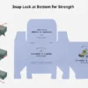 PP B Custom Printed Mono Carton Boxes
