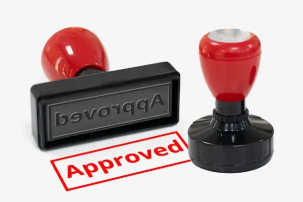 PR B Pre-Ink Rubber Stamps