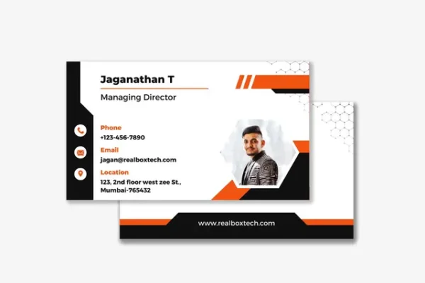 RE A Rectangle Business Card