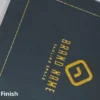 RF H Raised Foil Business Cards