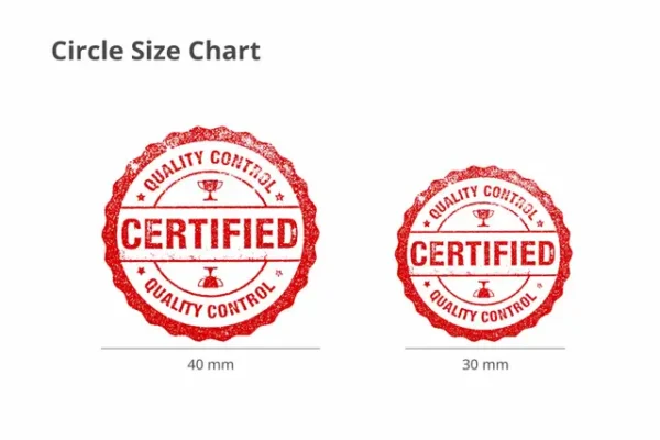 RS C Self-Ink Rubber Stamps