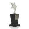 Rossette - Tall - Silver